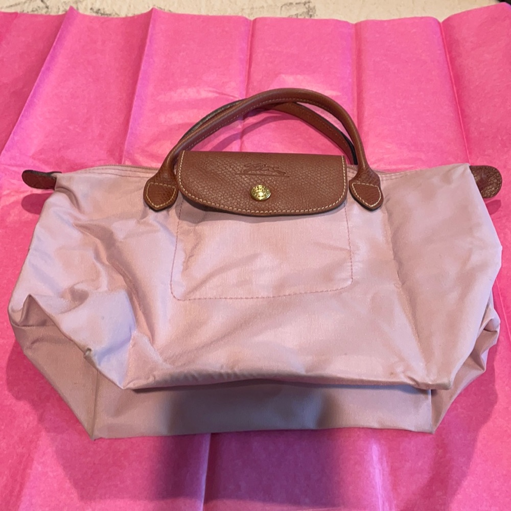 Longchamp Medium Le Pliage Top Handle Tote